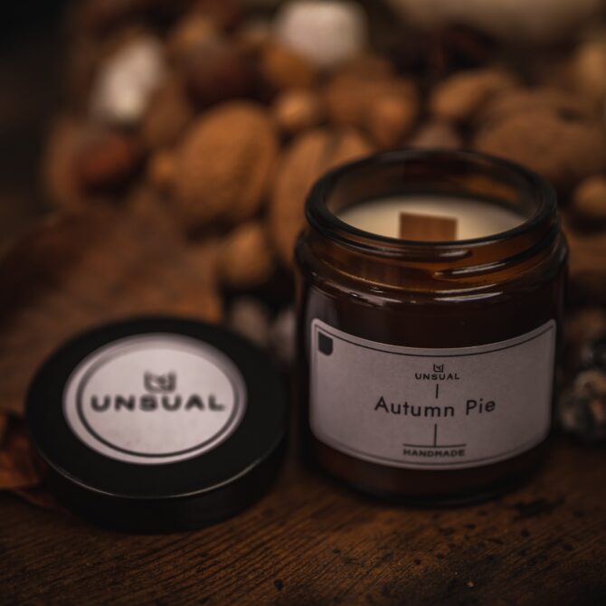 Świeca sojowa "Autumn Pie" - Unsual